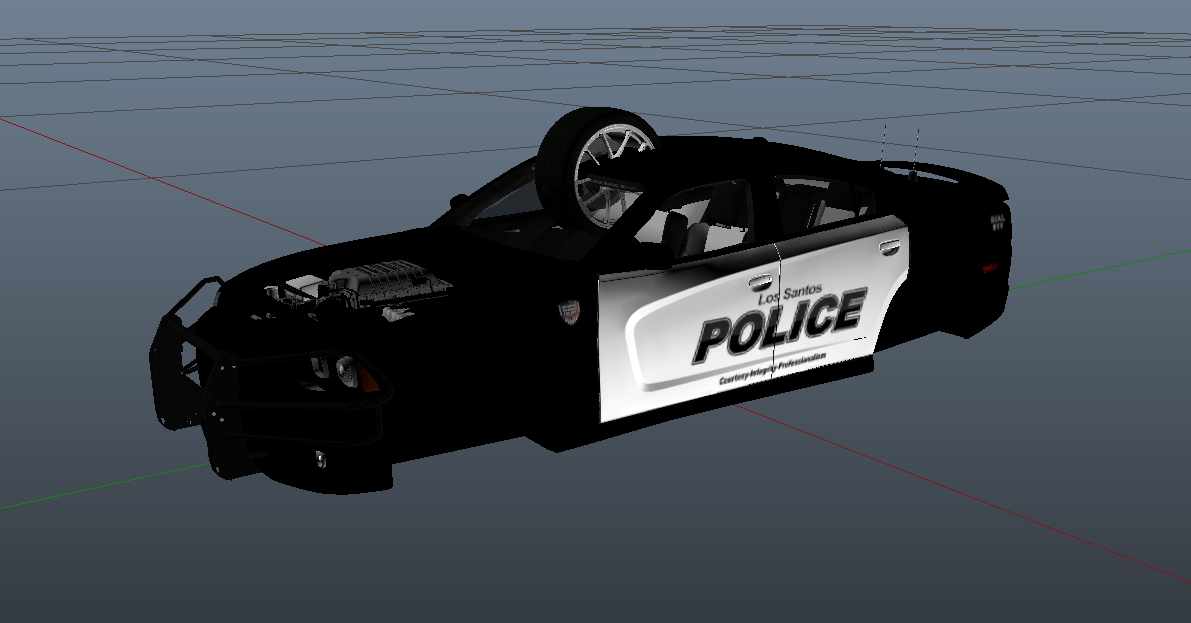 LSPD Livery V2 for AM | Colby 2012 Dodge Charger SRT8 HC SWAP LEO