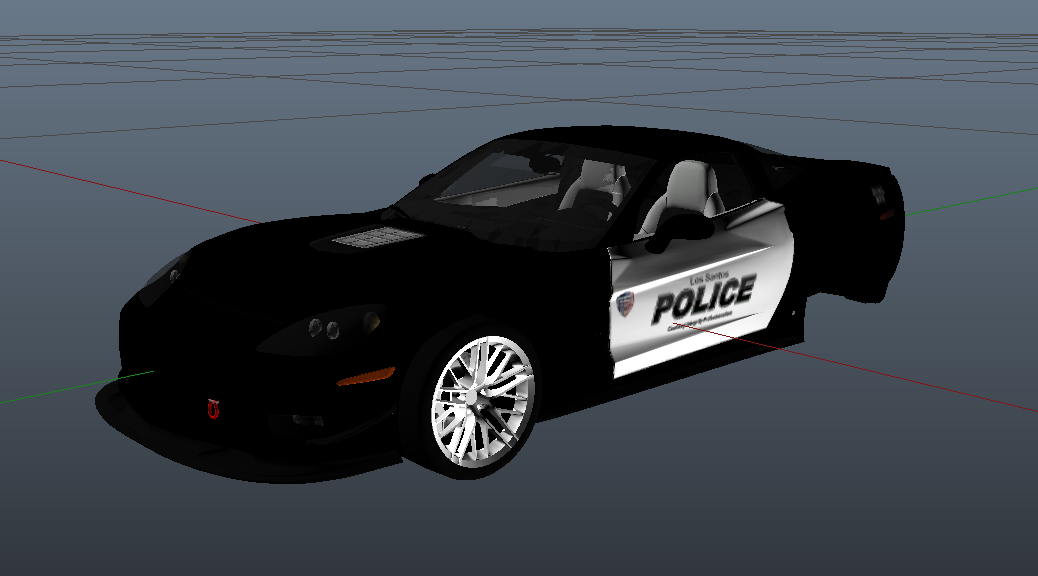 LSPD Livery V2 for AM | Colby 2009 Chevrolet Corvette ZR1 LEO