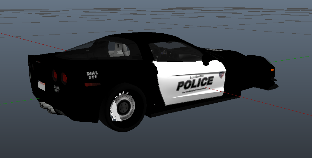 LSPD Livery V2 for AM | Colby 2009 Chevrolet Corvette ZR1 LEO
