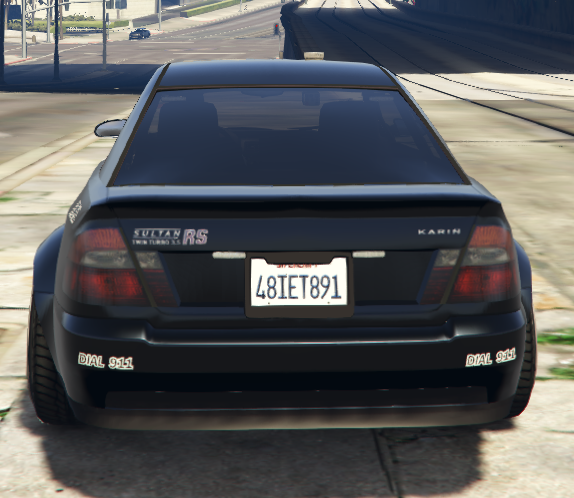 LSPD V2 Livery for Jakers Police Sultan RS
