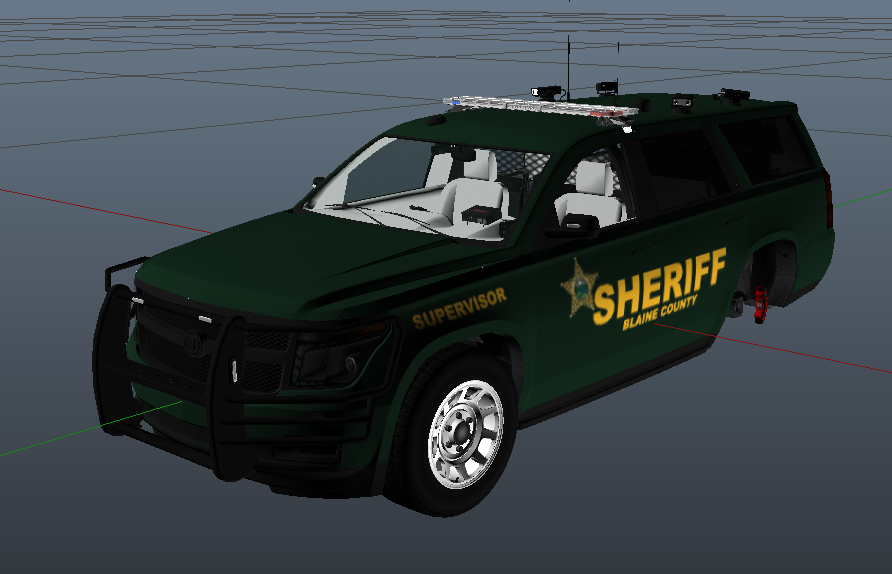 BCSO Livery V1 W/ Supervisor for Trooper Corentin's 2024 Sheriff Lore Legacy Pack: 2020 Alamo