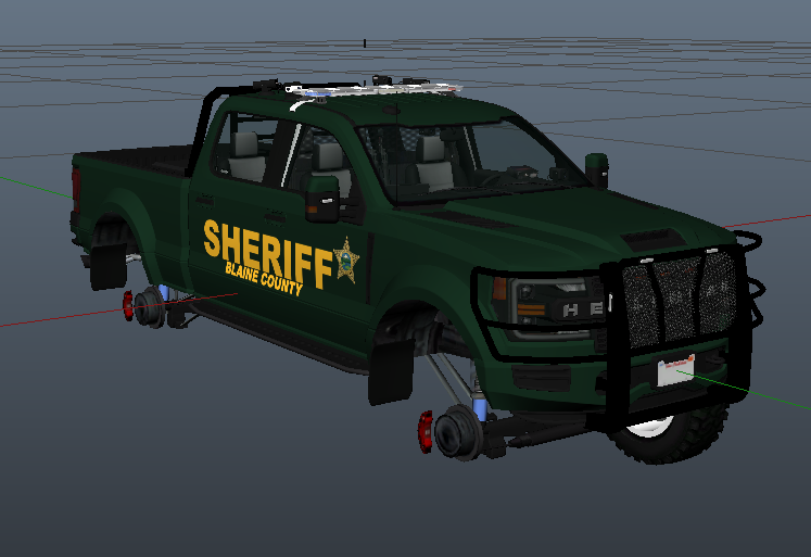 BCSO Livery V1 W/ Supervisor for Trooper Corentin's 2024 Sheriff Lore Legacy Pack: Sandmaster