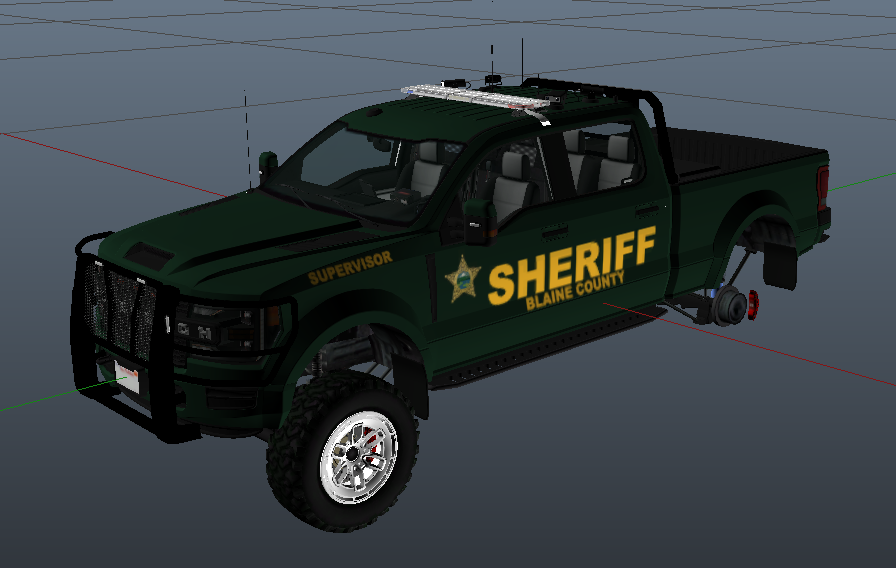 BCSO Livery V1 W/ Supervisor for Trooper Corentin's 2024 Sheriff Lore Legacy Pack: Sandmaster