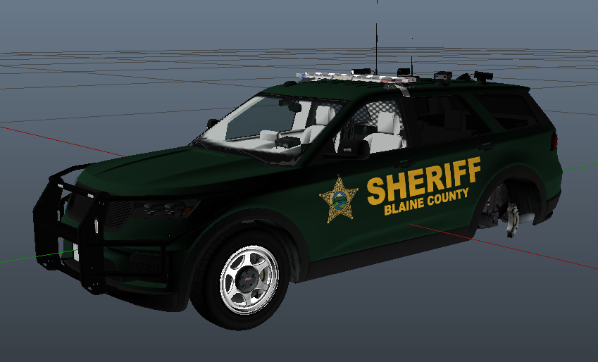 BCSO Livery V1 W/ Supervisor for Trooper Corentin's 2024 Sheriff Lore Legacy Pack: 2020 Scout