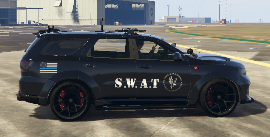 LSPD SWAT Livery V1 for Jakers Police Gresley Hellfire